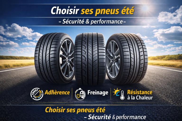 Quels pneus choisir pour rouler en toute sécurité en été au Maroc ?