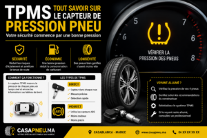 Tout savoir sur le TPMS : le capteur de pression des pneus