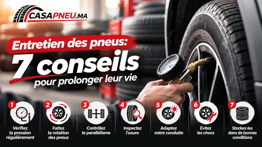 Entretien des pneus: 7 conseils pour prolonger leur vie