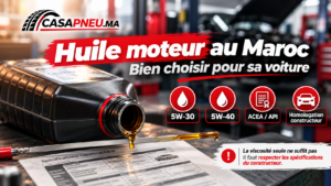 Huile moteur au Maroc: bien choisir pour sa voiture