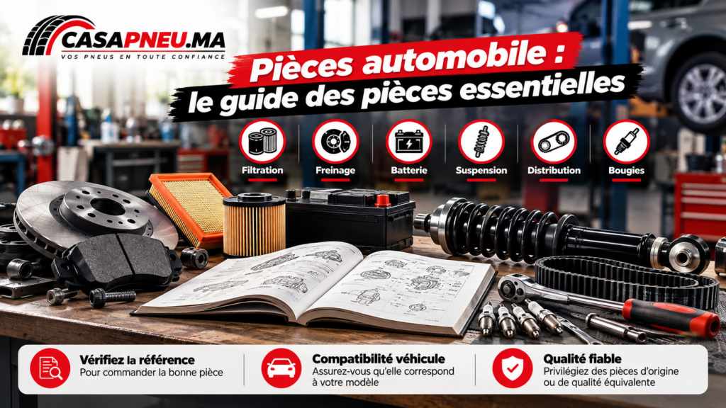 Pieces automobile: le guide des pièces essentielles