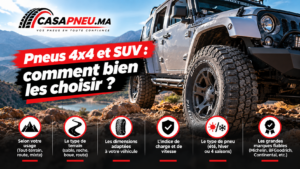 Pneus 4x4 et SUV: comment bien les choisir